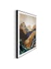 Orangewallz Druk artystyczny "Glamour Mountains" w ramce