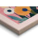 Orangewallz Gerahmter Kunstdruck "Cheerful Flowers"