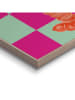 Orangewallz Gerahmter Kunstdruck "Lobster Pink Mint"