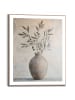 Orangewallz Ingelijste kunstdruk "Olive Vase"