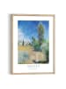 Orangewallz Gerahmter Kunstdruck "Monet - Landscape in Ile Saint-Martin"