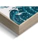Orangewallz Gerahmter Kunstdruck "The Great Wave"