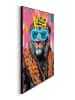 Orangewallz Ingelijste kunstdruk "Neon King"