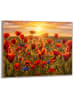 Orangewallz Druk artystyczny "Summer Poppies" w ramce