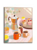 Orangewallz Ingelijste kunstdruk "Coffee Scene"