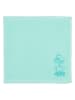 Moomin Gesichtstuch "Snufkin" in Türkis - (L)25 x (B)25 cm