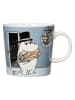 Moomin Kop "Moominpappa" grijs/wit - 300 ml