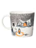 Moomin Tasse "Sleep Well" in Grau/ Weiß - 300 ml