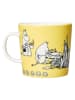Moomin Kop geel/wit - 400 ml