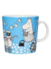 Moomin Kop "Peace" blauw - 400 ml