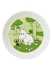 Moomin Talerzyk deserowy "Moomintroll" w kolorze zielonym - Ø 19 cm