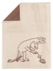 Moomin Handtuch "The Sniff" in Creme/ Braun - (L)70 x (B)50 cm