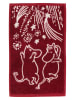 Moomin Gastendoek "Festive Moments" rood - (L)50 x (B)30 cm