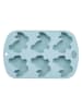 Dr. Oetker Silikon-Backform "Mini-Häschen" in Türkis - (L)26 x (B)17 cm