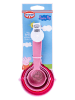 Dr. Oetker 5er-Set: Messlöffel "Peppa" in Rosa/ Lila