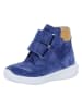 Richter Shoes Leder-Sneakers "Timmy" in Blau/ Beige