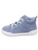 superfit Leder-Sneakers in Hellblau