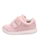 superfit Leder-Sneakers "Lillo" in Rosa/ Silber