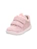 superfit Leder-Sneakers "Lillo" in Rosa/ Silber