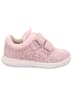 superfit Leder-Sneakers "Lillo" in Rosa/ Silber