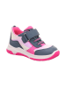 superfit Sneakersy "Cooper" w kolorze granatowo-jasnoróżowo-różowym