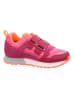 superfit Leren sneakers "Dash" roze/oranje/rood
