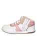 Clarks Leder-Sneakers "Fawn Peak" in Weiß/ Beige/ Rosa