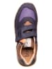 bisgaard Leder-Sneakers  in Lila/ Gold