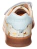 bisgaard Leren sneakers beige/lichtblauw