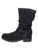 Lurchi Leder-Boots "Lia" in Schwarz