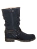 Lurchi Leder-Boots "Lia" in Schwarz