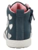 Lurchi Leder-Sneakers "Benia" in Dunkelblau/ Bunt