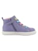 Lurchi Leren sneakers "Benia" paars/meerkleurig