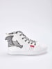 Denokids Sneakers "Dragon" wit
