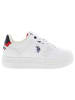 U.S. Polo Assn. Sneakersy w kolorze białym