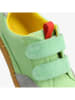 Groundies Leren barefootschoenen "Amsterdam" groen