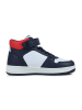 GAP Sneakersy "Boston Mid II" w kolorze biało-granatowo-czerwonym