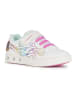 Geox Sneakersy "Lights - Skylin" w kolorze białym ze wzorem