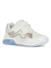 Geox Sneakers "Lights - Spaziale" wit/goudkleurig