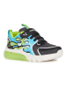 Geox Sneakers "Lights - Ciberdron" donkerblauw/groen