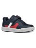 Geox Sneakers "Arzach" donkerblauw/rood