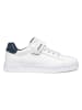 Geox Sneakers "DJRock" wit/donkerblauw