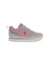 U.S. Polo Assn. Sneakers grijs/lichtroze