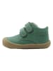 lamino Leren sneakers groen