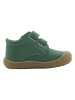 lamino Leren sneakers groen