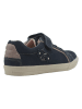 lamino Leren sneakers donkerblauw
