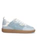 Vingino Leren sneakers lichtblauw