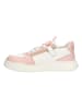 Vingino Leren sneakers wit/roze
