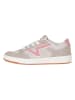 Vans Leder-Sneakers in Beige/ Rosa