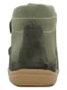 lamino Leder-Barfußschuhe in Khaki